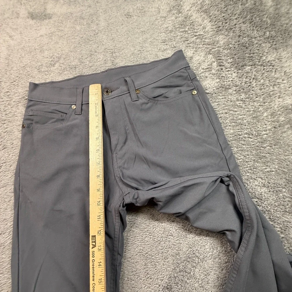Levi's Mens 511 Commuter Pants Utility Gray 29x30 Stretch Fabric Slim Fit